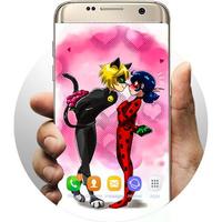 HD Cat Noir Wallpaper تصوير الشاشة 1