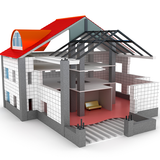 3D Model Home icône