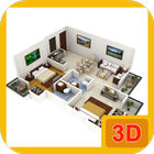 3D Home Floor Plan Ideas icon