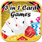 3 in 1 Card Games-icoon