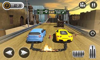 Chained Cars 3D Racing Game スクリーンショット 1