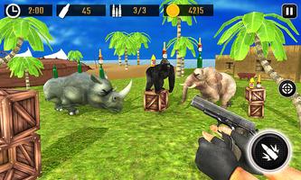 Bottle Shoot Game Gun Shooting Ekran Görüntüsü 2