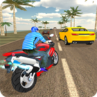 moto rider racing - corredor de la de la carretera icono