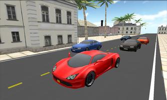 Highway traffic racer 2017 - city car rider 3D syot layar 1