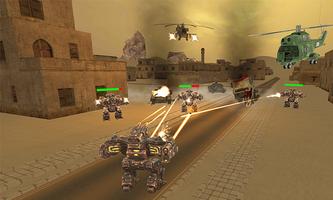 Robots War Fighting 2 - futuristic battle machines Ekran Görüntüsü 2