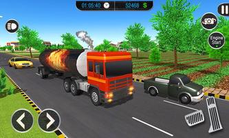Simulator truk AS - transporter kargo offroad screenshot 1