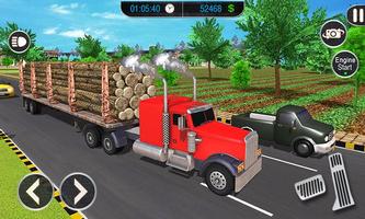 Simulator truk AS - transporter kargo offroad screenshot 2