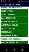 Learn MS Excel Full Course in 15 Days screenshot 1