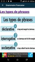Grammaire Francaise | French Grammar poster