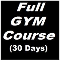 Poster Gym Course 30 days
