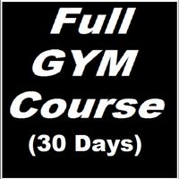 Gym Course 30 days الملصق