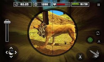 Animals Jungle Lion Shooting скриншот 1
