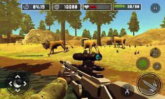 Animals Jungle Lion Shooting تصوير الشاشة 3