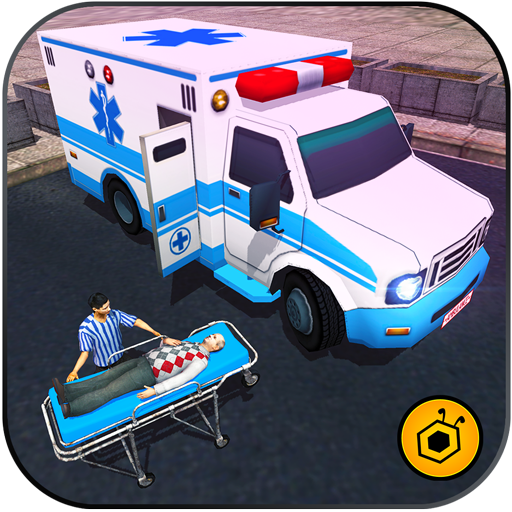 Ambulance rescue simulator 2017 - 911 city driving