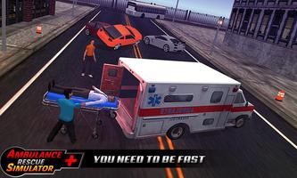 برنامه‌نما Ambulance rescue simulator 2017 - 911 city driving عکس از صفحه