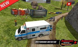 Ambulance rescue simulator 2017 - 911 city driving স্ক্রিনশট 2