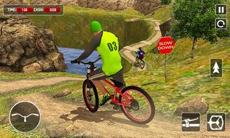 BMX Offroad Bicycle Rider Game Cartaz
