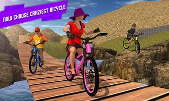 BMX Offroad Bicycle Rider Game Ekran Görüntüsü 1