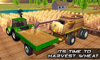 Farming sim 2018 - Tractor driving simulator پوسٹر