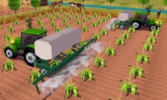 Farming sim 2018 - Tractor driving simulator اسکرین شاٹ 1