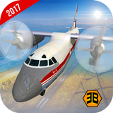 Simulador de vuelo 2017 - piloto de vuelo de avión icono
