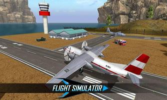 Flying Simulator 2017 - Airplane Flight Pilot 3D poster