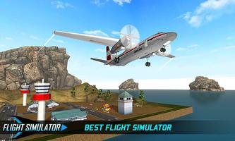 Simulador de vuelo 2017 - piloto de vuelo de avión captura de pantalla 1
