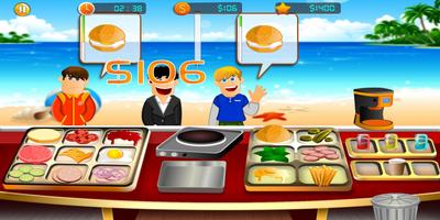 Professional burger shop: Top Burger Master game تصوير الشاشة 2