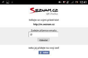Seznam.cz qr reader ảnh chụp màn hình 1