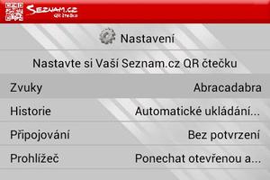 Seznam.cz qr reader স্ক্রিনশট 3