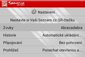 Seznam.cz qr reader captura de pantalla 3