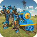 Train Transform Robot Army Bridge Construction