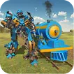 Train Transform Robot Army Bridge Construction