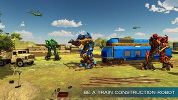 Train Transform Robot Army Bridge Construction gönderen