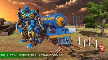 Train Transform Robot Army Bridge Construction Ekran Görüntüsü 2