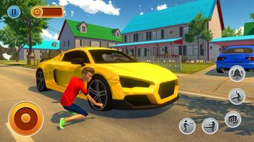 Virtual Neighbor High School Bully Boy Family Game پوسٹر