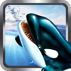 Killer Blue Orca Whale Attack Sim 3D: Whale game