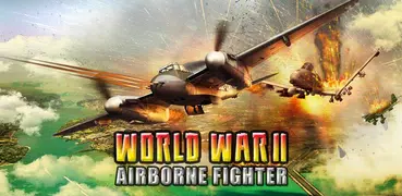 World War 2 Airborne Fighter: Real War Machines 3D