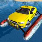Jeux de simulateur de voiture de taxi de l'eau icône