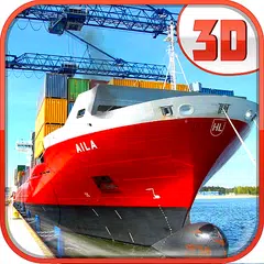 Heavy Crane Cargo Ship Sim 3D APK download