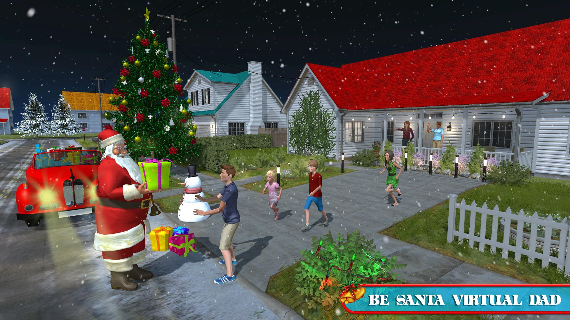 Rich Dad Santa Jogo De Natal Divertido Para Android Apk Baixar - skin como fazer a skin do papai noel no robloxian highschool