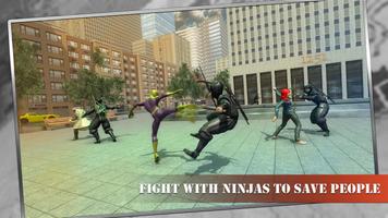 Flying Spider Ninja War Hero capture d'écran 1