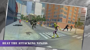 Flying Spider Ninja War Hero capture d'écran 2
