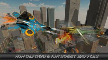 Flying Robot Car Transform Russian Plane City Wars ảnh chụp màn hình 1