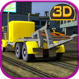 Lourd Tow Truck Pilote 3D 2015 icône