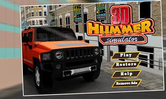SUV Hummer Simulator 3D capture d'écran 3