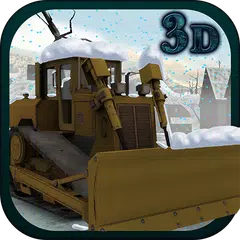 雪すきトラック シミュレータの 3D