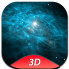 Galaxy Live Wallpaper 3D Pro Free أيقونة