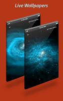 Galaxy Live Wallpaper 3D Pro Free الملصق