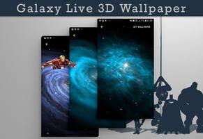 Galaxy Live Wallpaper 3D Pro Free تصوير الشاشة 2